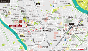 現地案内図